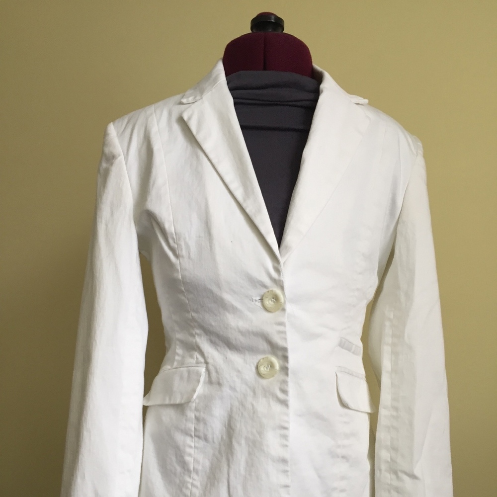 White Blazer